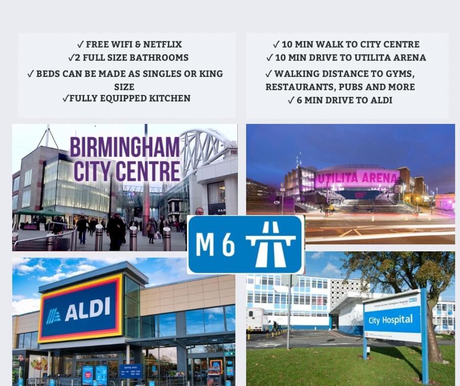 2 Bed 2 Bath In Digbeth Apartman Birmingham Kültér fotó